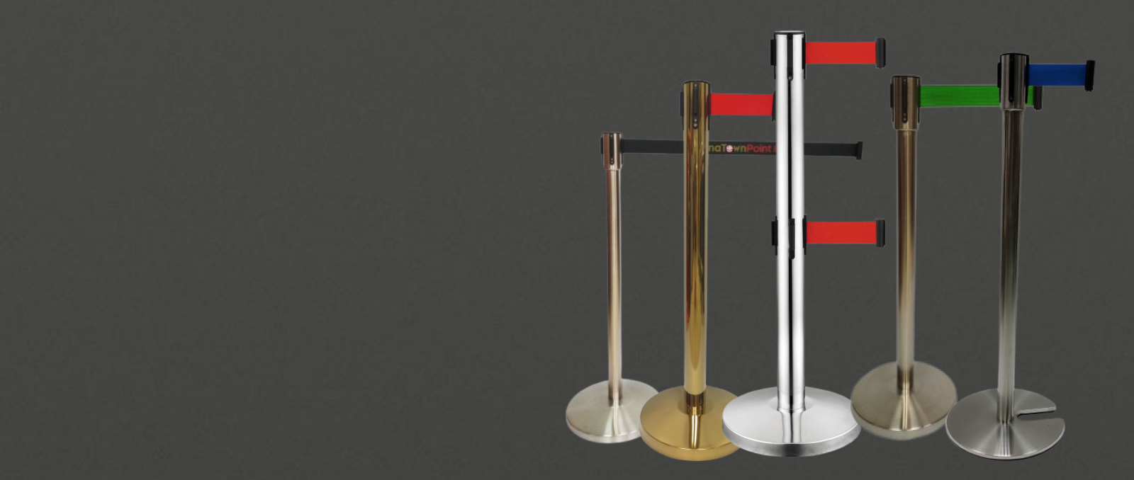 Retractable Queue Poles & Accessories